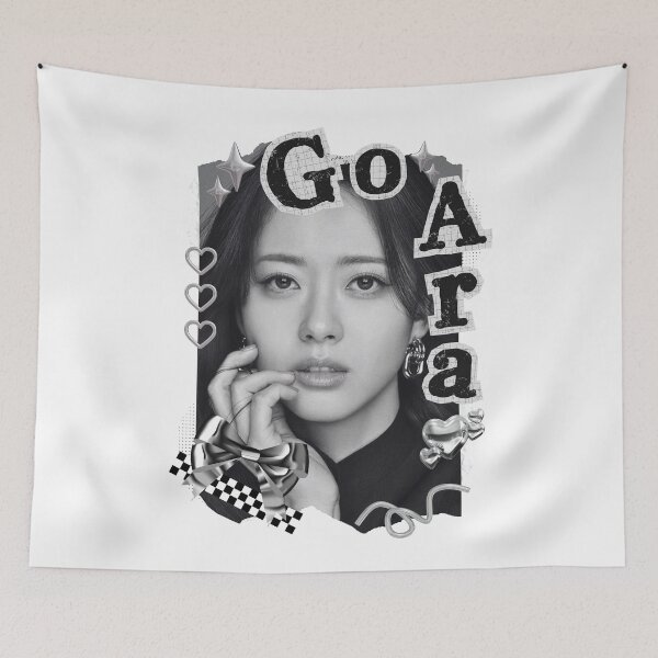 Item preview, Go Ara Korean Actress Black and White Collage Design designed and sold by AJUNICE STUDIO.