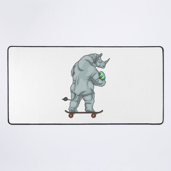 Item preview, Rhino Easter Easter egg Skateboard designed and sold by Snabdesign84.