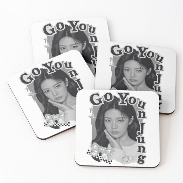 Item preview, Go Youn-jung Korean Actress Black and White Collage Design designed and sold by AJUNICE STUDIO.