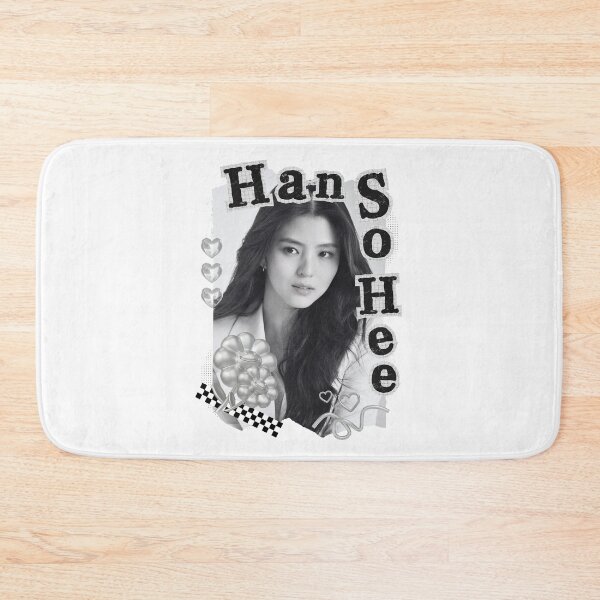 Item preview, Han So-hee Korean Actress Black and White Collage Design designed and sold by AJUNICE STUDIO.