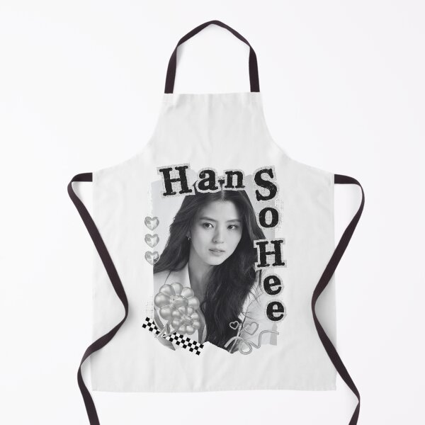 Item preview, Han So-hee Korean Actress Black and White Collage Design designed and sold by AJUNICE STUDIO.