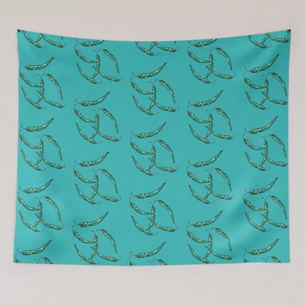 Item preview, Green pepper-green pattern designed and sold by StudioViArt.