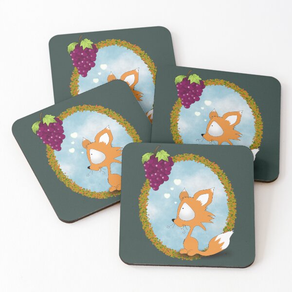 Item preview, The fox and the grapes designed and sold by kassandra369.