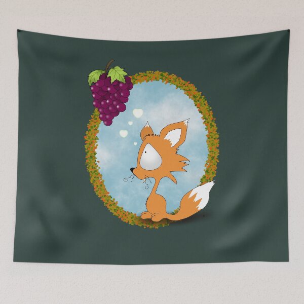 Item preview, The fox and the grapes designed and sold by kassandra369.