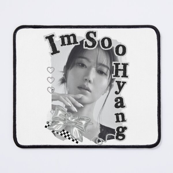 Item preview, Im Soo-hyang Korean Actress Black and White Collage Design designed and sold by AJUNICE STUDIO.