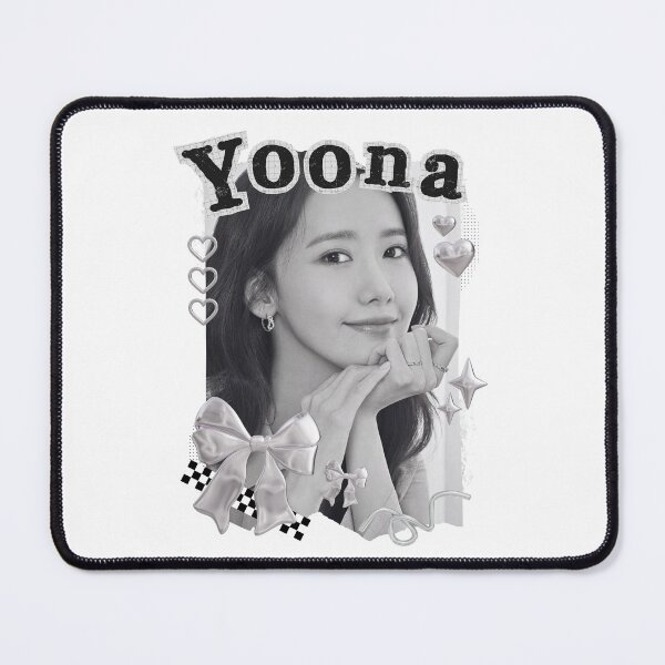 Item preview, Yoona Korean Actress Black and White Collage Design designed and sold by AJUNICE STUDIO.
