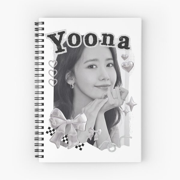 Item preview, Yoona Korean Actress Black and White Collage Design designed and sold by AJUNICE STUDIO.