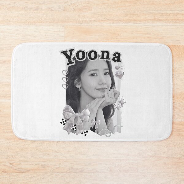 Item preview, Yoona Korean Actress Black and White Collage Design designed and sold by AJUNICE STUDIO.