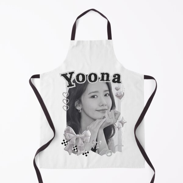 Item preview, Yoona Korean Actress Black and White Collage Design designed and sold by AJUNICE STUDIO.