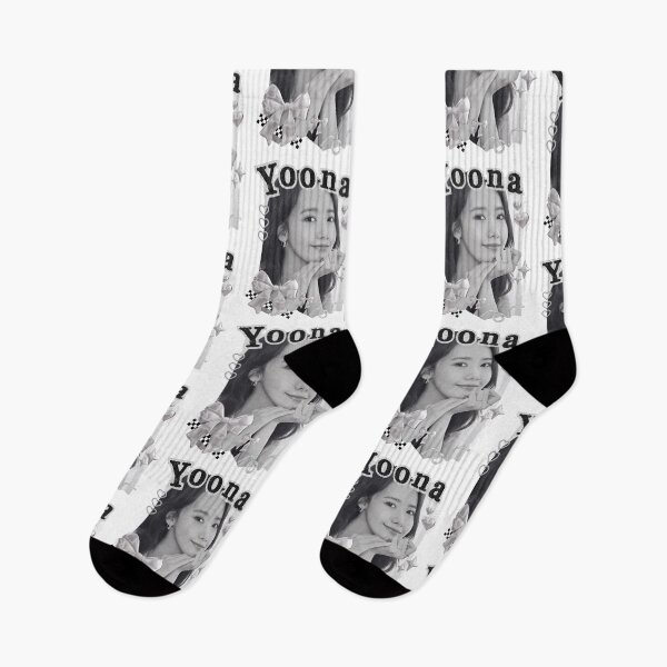 Item preview, Yoona Korean Actress Black and White Collage Design designed and sold by AJUNICE STUDIO.