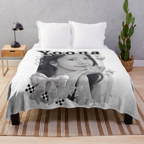 Item preview, Yoona Korean Actress Black and White Collage Design designed and sold by AJUNICE STUDIO.