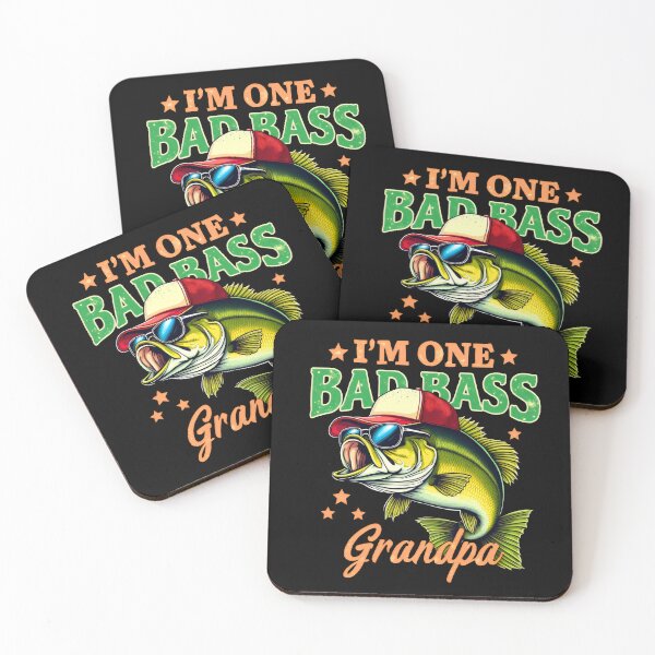 Item preview, I'm one bad bass grandpa designed and sold by VividDripCo.