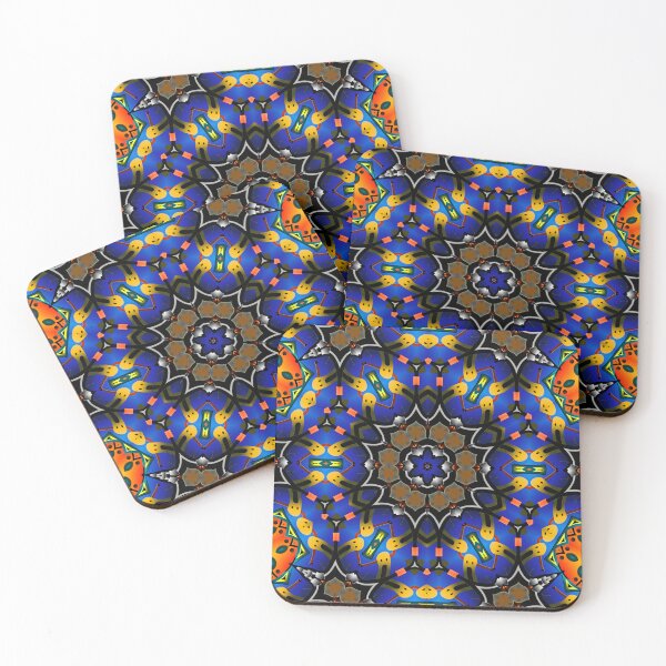Item preview, Cosmic emergency blue seal sound waves designed and sold by Afro-spirit-art.