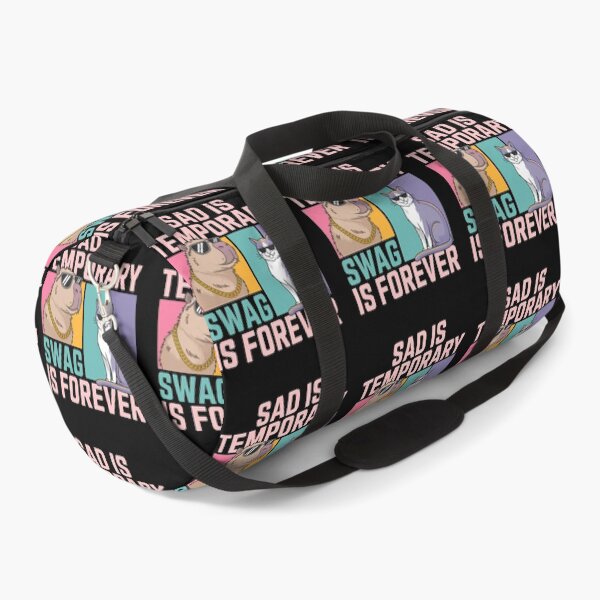 Item preview, Sad Is Temporary Swag Is Forever - It's a funny gift for anyone who appreciates humor, positivity, and a touch of style. designed and sold by ZyziowskyArt.