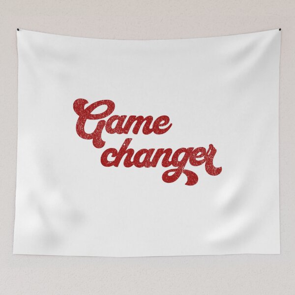 Item preview, Distressed Classic Red Game Changer designed and sold by HosvPrint .s.