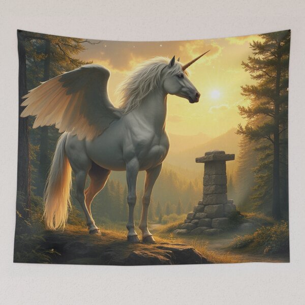 Item preview, Fallen Companion Of The Pegacorn designed and sold by Fantasy Horseys.