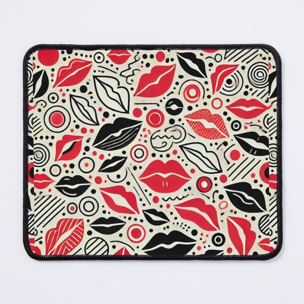 Item preview, Minimalist Red Kiss Mark designed and sold by CeammiShop.