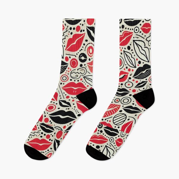 Item preview, Minimalist Red Kiss Mark designed and sold by CeammiShop.