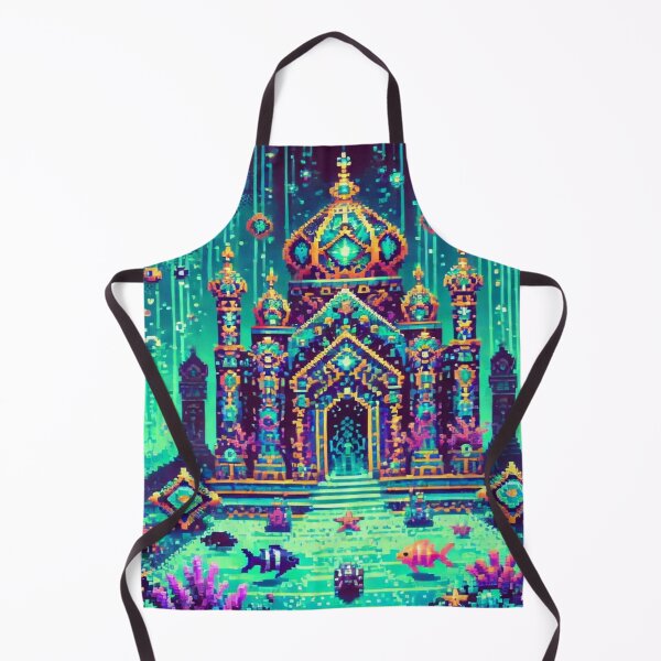 Item preview, Underwater Temple Reloaded Premium Trendy Best Gift designed and sold by Imaginarium of Chaos falcon88 .