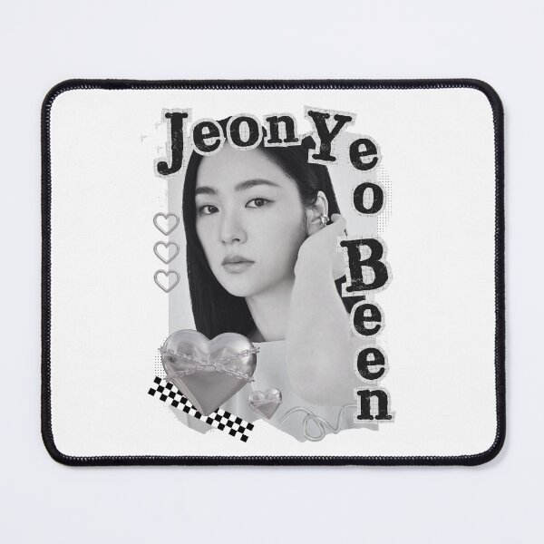 Item preview, Jeon Yeo-been Korean Actress Black and White Collage Design designed and sold by AJUNICE STUDIO.