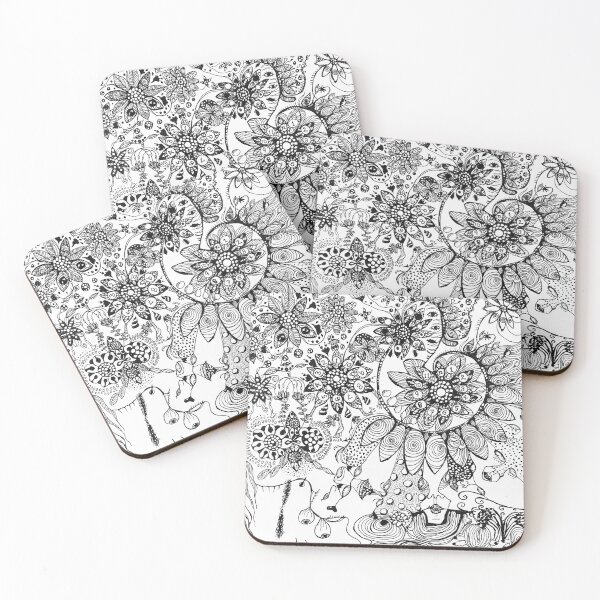 Item preview, BeroBeroBaa (floral design) designed and sold by Yukion.