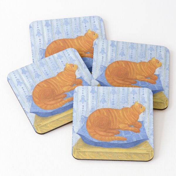 Item preview, A cat on the pillow designed and sold by Roberta Angiolani.