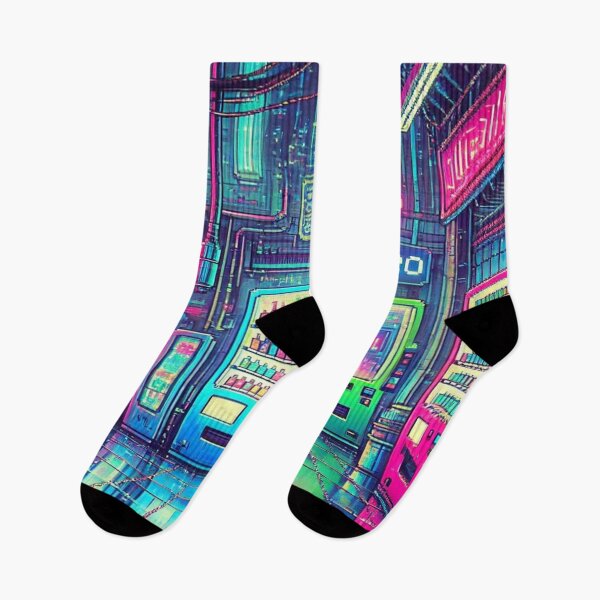 Item preview, Cyberpunk Marketplace Reloaded Premium Trendy Best Gift designed and sold by Imaginarium of Chaos falcon88 .