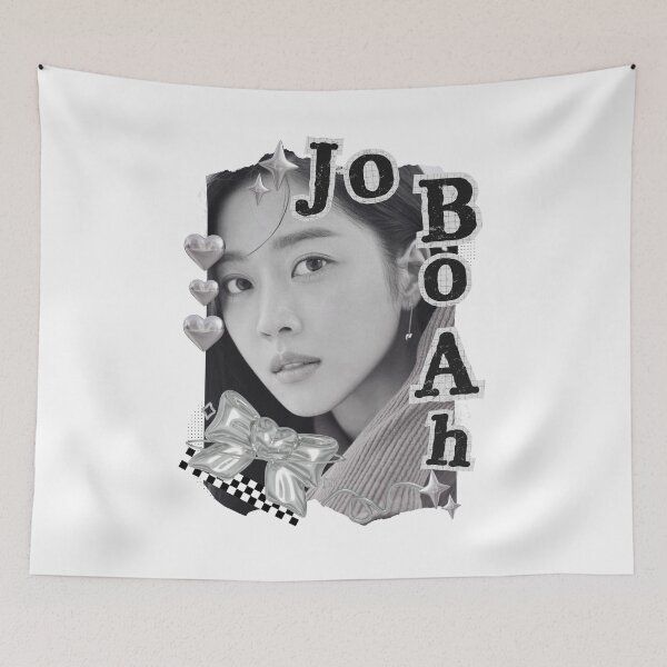 Item preview, Jo Bo-ah Korean Actress Black and White Collage Design designed and sold by AJUNICE STUDIO.