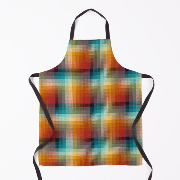 Item preview, Plaid Retro Revival - Tartan Pattern, 1970s-Inspired Vintage Colour Spectrum designed and sold by This Is Tartan.