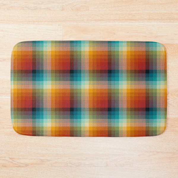Item preview, Plaid Retro Revival - Tartan Pattern, 1970s-Inspired Vintage Colour Spectrum designed and sold by This Is Tartan.