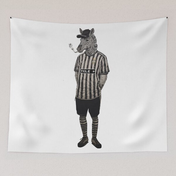 Artikelvorschau, Zebra Juventus Turin entworfen und verkauft von Goodoldies.