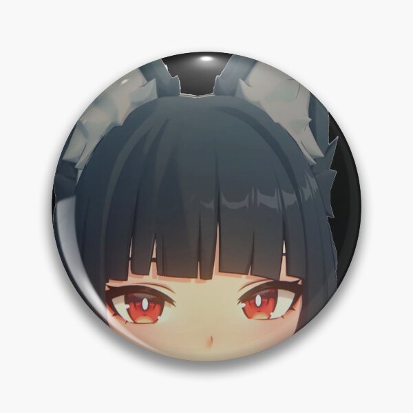 Item preview, Miyabi ZZZ Peeker Zenless Zone Zero Sticker Cute Miyabi Meme Peeker Hoshimi Miyabi designed and sold by ItemWaifuArt.