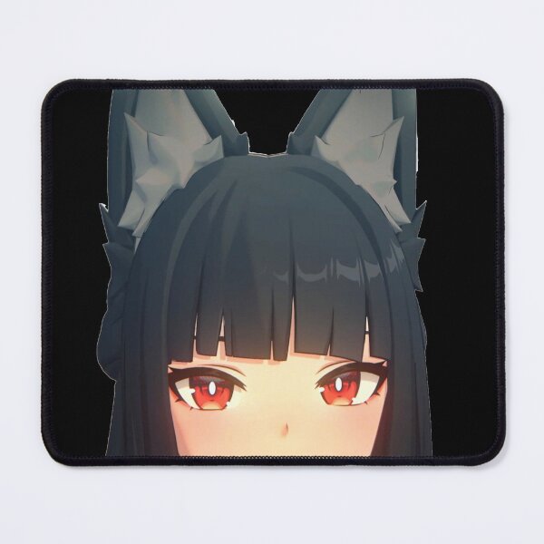 Item preview, Miyabi ZZZ Peeker Zenless Zone Zero Sticker Cute Miyabi Meme Peeker Hoshimi Miyabi designed and sold by ItemWaifuArt.