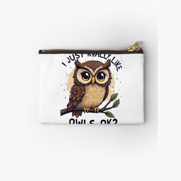Item preview, I Just Really Like Owls Ok? Funny Owl Lovers designed and sold by ArtFromBeyond.