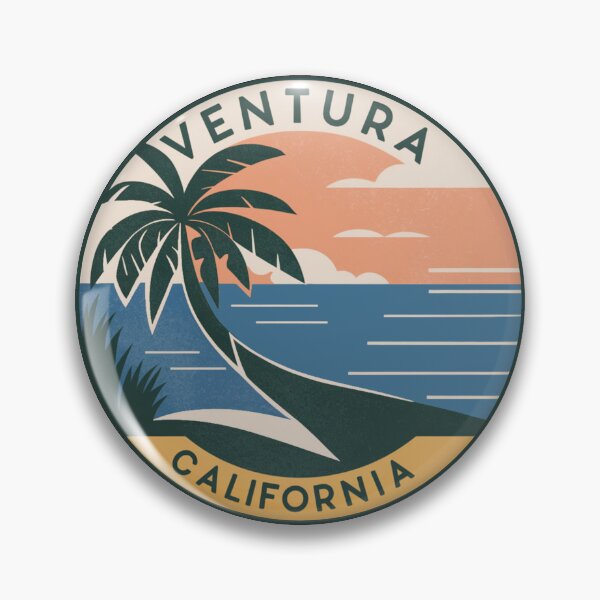 Item preview, Ventura, California - Coastal Emblem designed and sold by CircinusStore.