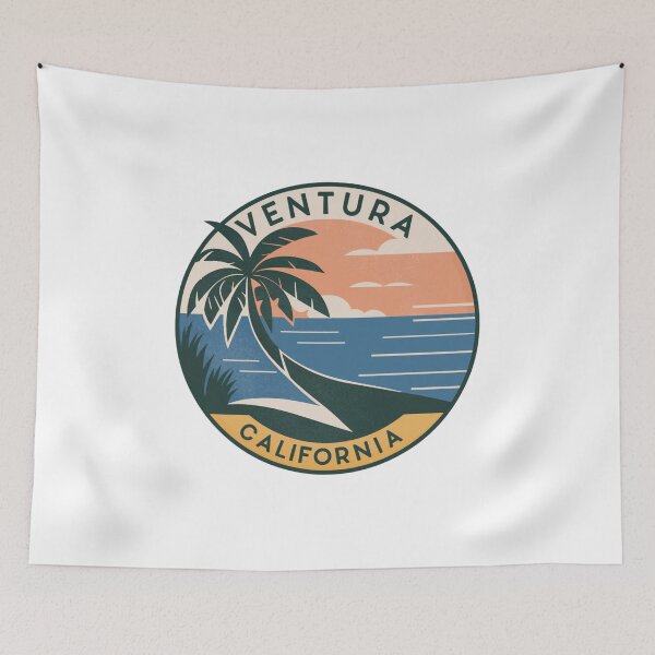 Item preview, Ventura, California - Coastal Emblem designed and sold by CircinusStore.