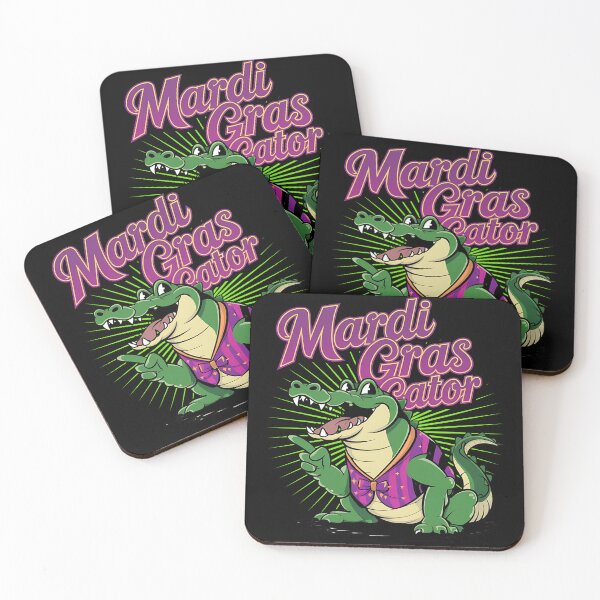 Item preview, Mardigator - Mardi gras - Mardi gras gator designed and sold by JansenGS.