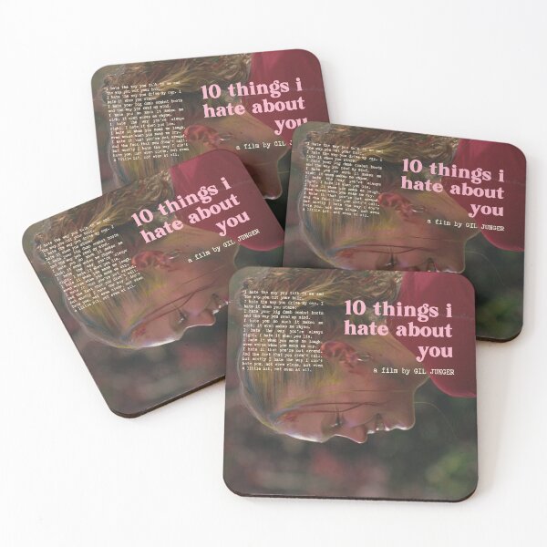 Item preview, 10 Things I Hate About You movie poster quote designed and sold by designsbycloudy.