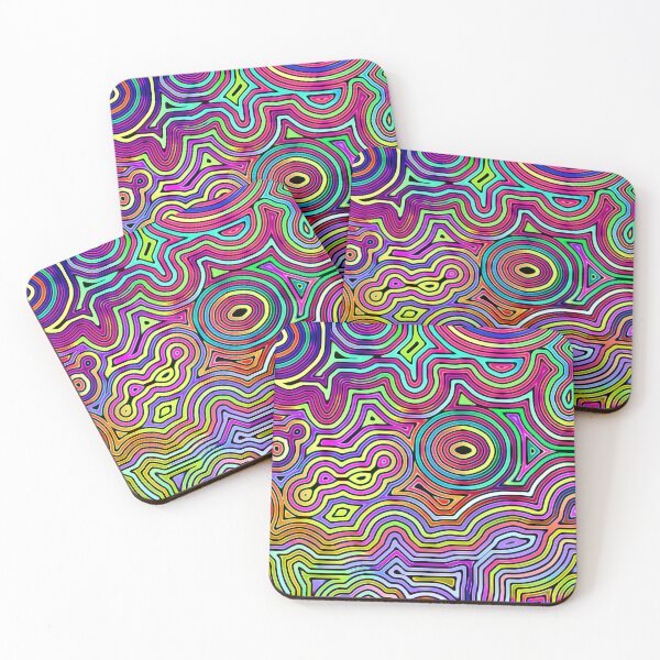 Item preview, neon line network designed and sold by chambergambit.