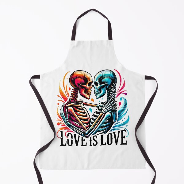 Item preview, Romantic Neon Skeleton Couple Design - Vibrant Love Art with Bold Colors and Edgy Aesthetic designed and sold by DrawHandArt.