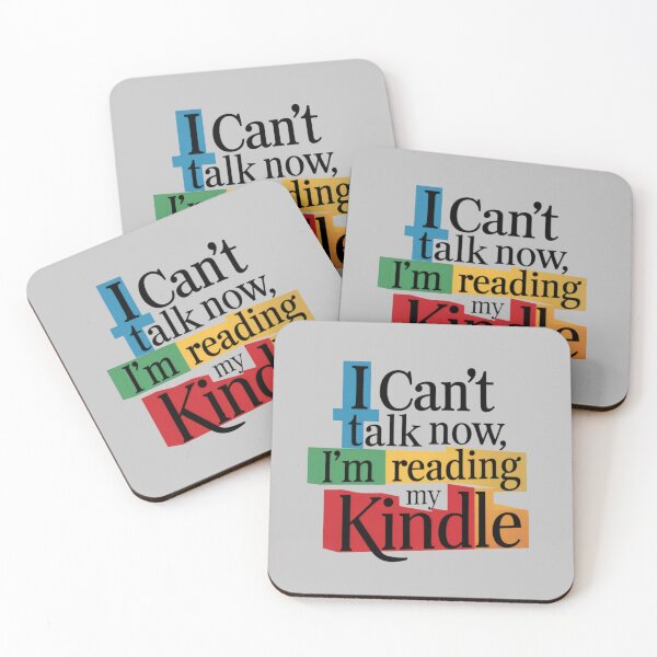 Item preview, I Can't Talk Now I'm Reading My Kindle designed and sold by FanaticB.