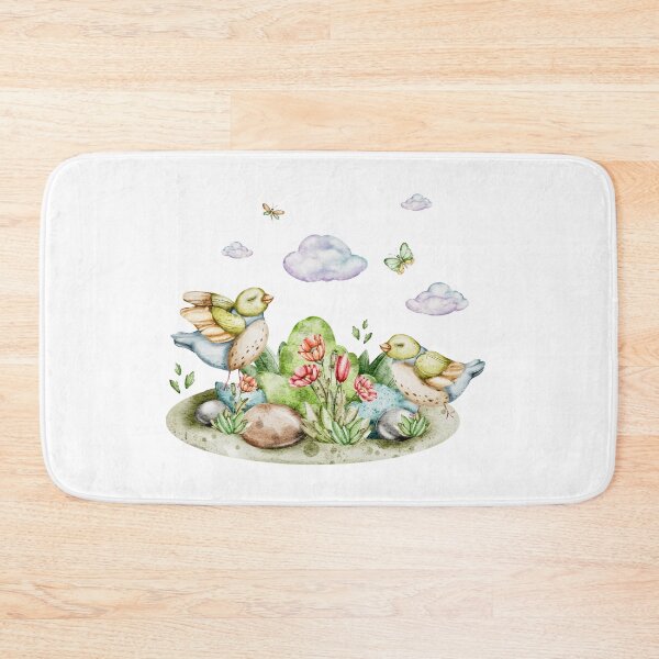 Item preview, watercolors  illustrations  Charming Critters in the Garden designed and sold by NelenaArt.