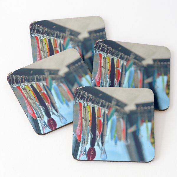 Item preview, Fishing Lures Hanging From Boat designed and sold by Addison P.