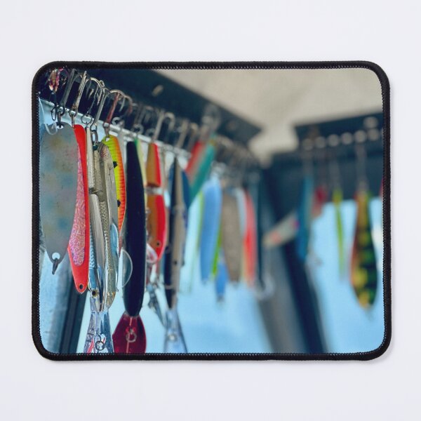 Item preview, Fishing Lures Hanging From Boat designed and sold by Addison P.