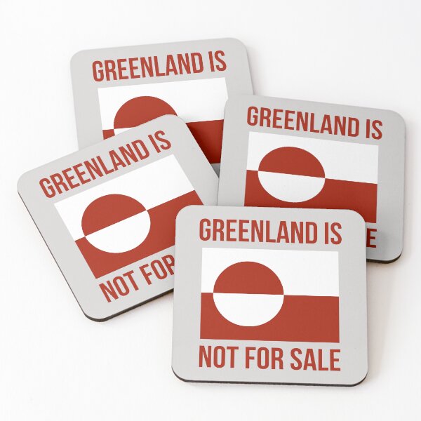 Item preview, Greenland is not for sale  designed and sold by Rachel the Artist .