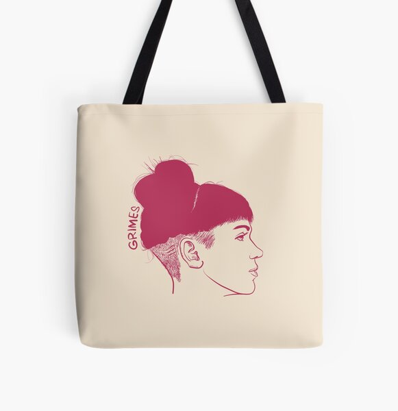 GRIMES All Over Print Tote Bag