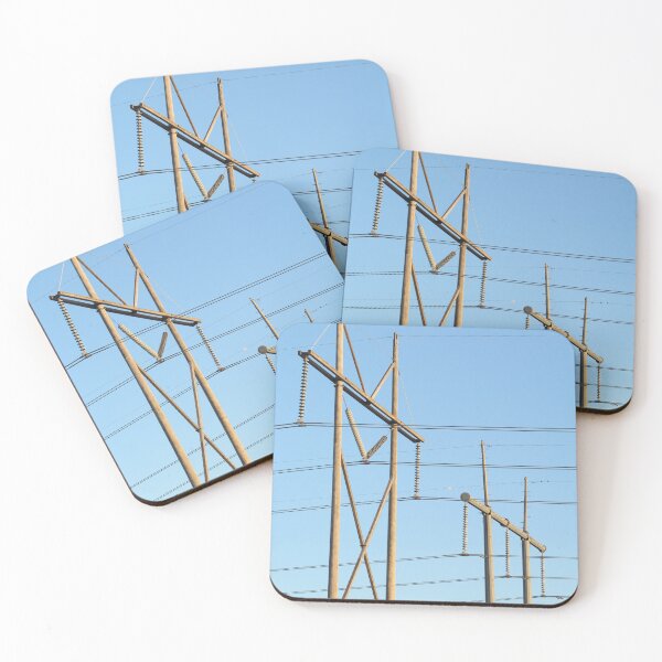 Item preview, Power Lines In a Blue Sky designed and sold by Addison P.