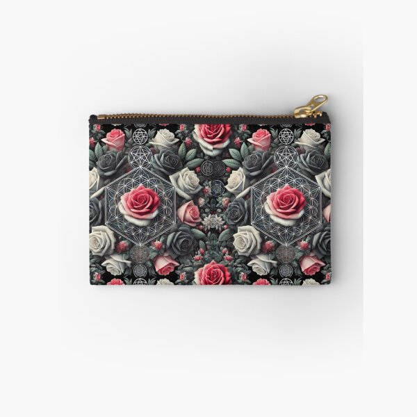 Item preview, Celestial Roses: A Symphony of Sacred Geometry and Floral Elegance designed and sold by Meta2Physical.