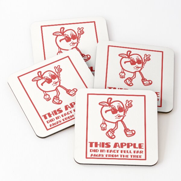 Item preview, The successful apple Mascotte Retro designed and sold by petiteToulon.