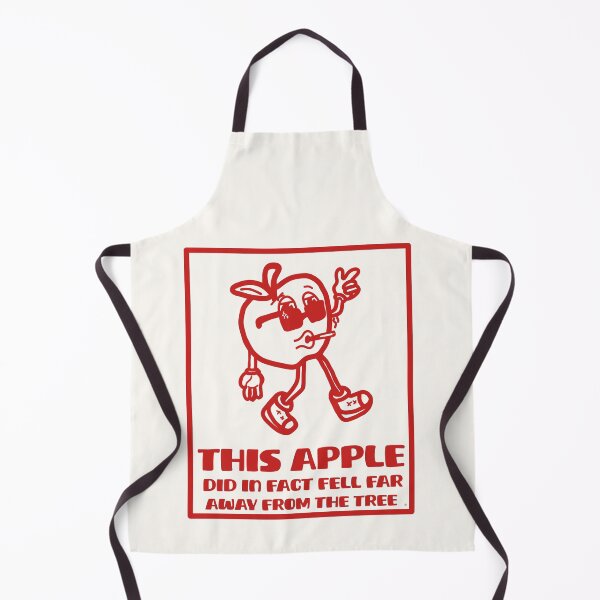 Item preview, The successful apple Mascotte Retro designed and sold by petiteToulon.